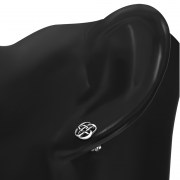 Plain Silver Celtic Stud Earrings, ep267